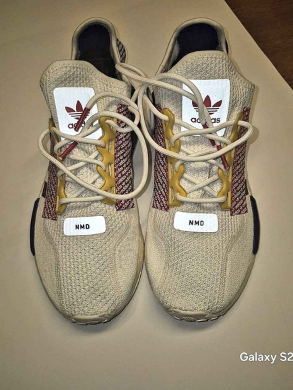 adidas NMD_R1 Wonder Beige Putty Grey Crystal Sand Sneakers